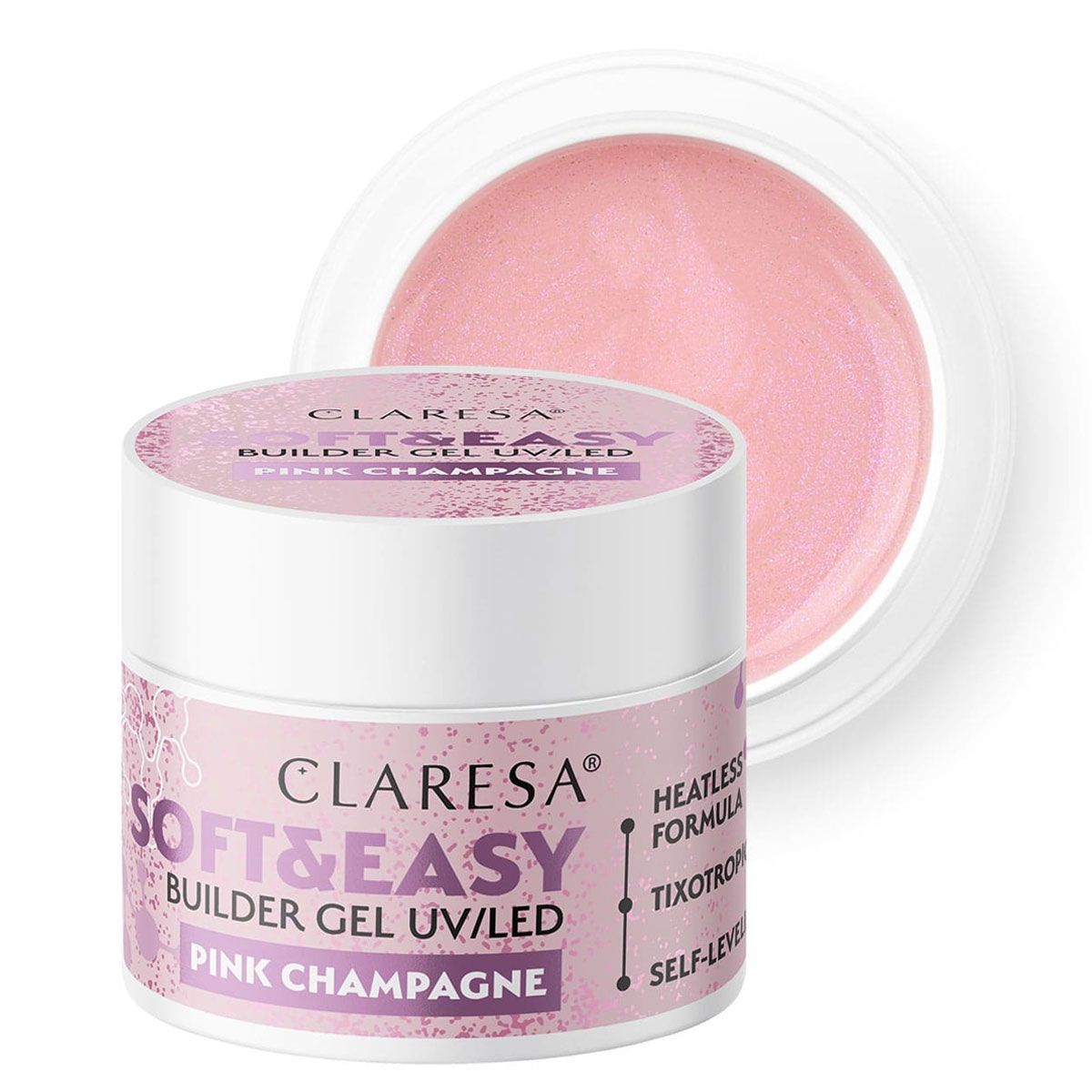 Claresa Claresa Keratin Soft Easy Builder Gel Blinking Pink 12gr.