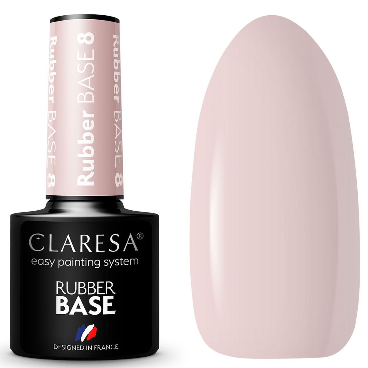 Claresa Claresa Gummi -Basis -Mantel 5ml 8