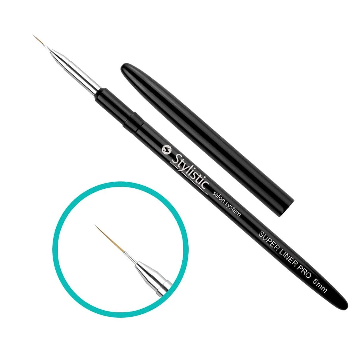 Stilistischer stilistischer Super -Liner -Pinsel 5mm