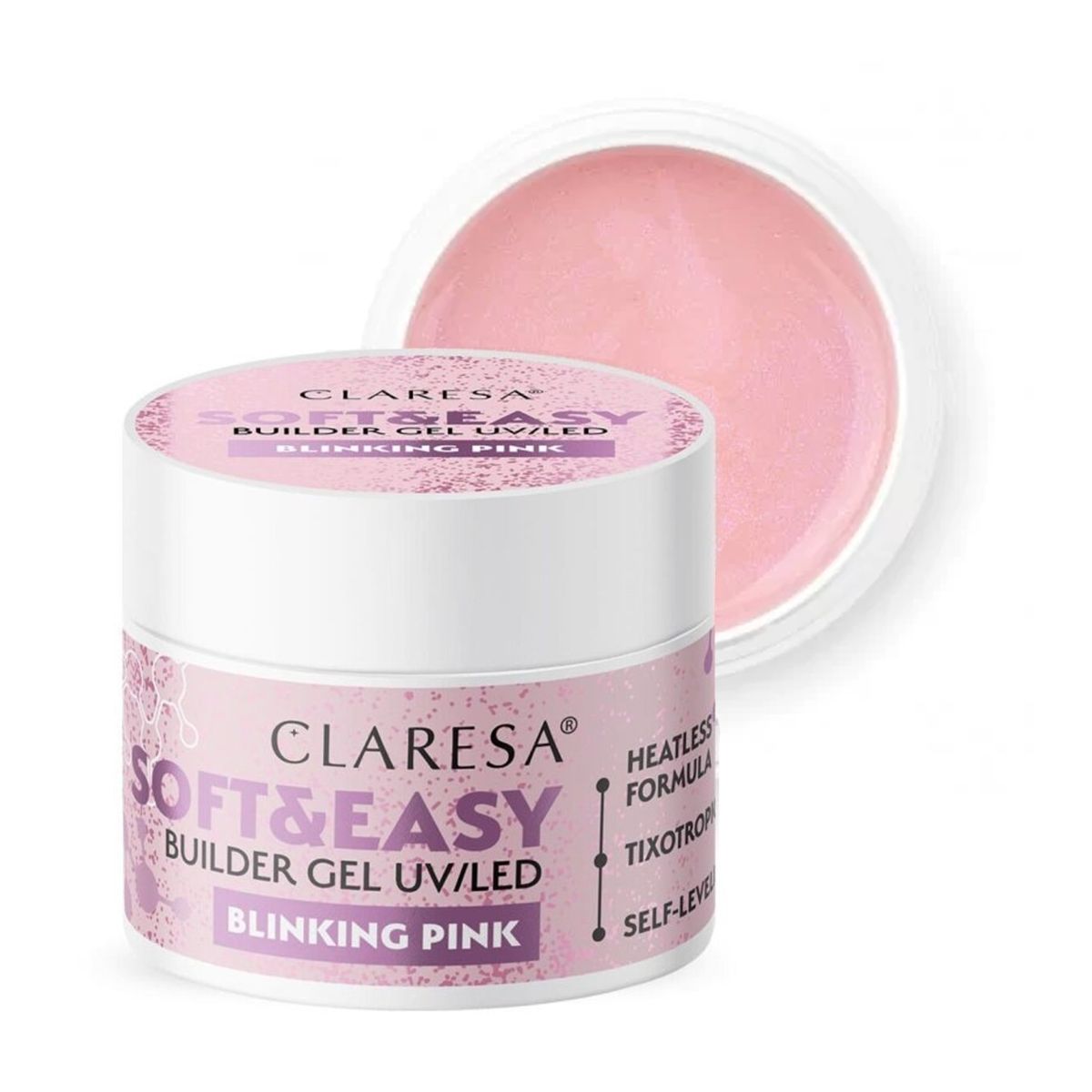 Claresa Claresa Keratin Soft Easy Builder Gel Blinking Pink 90gr.