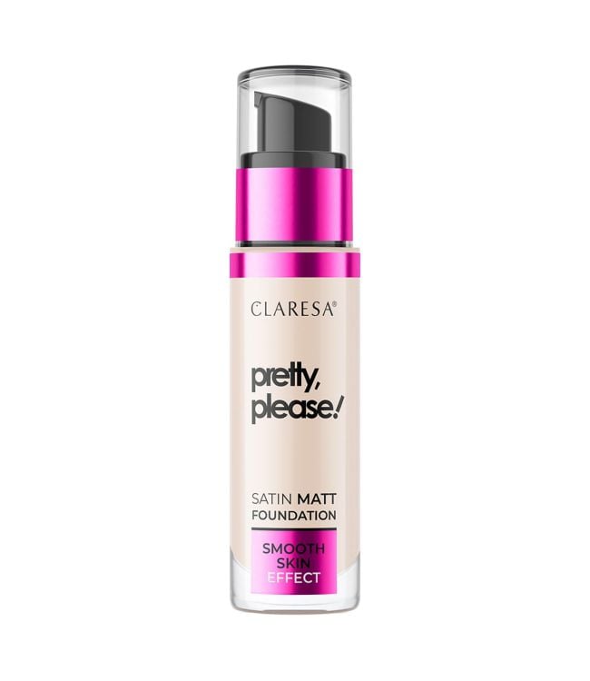 Claresa Claresa Satin Matt Foundation Schön, bitte! 01 Fair Light 34gr.