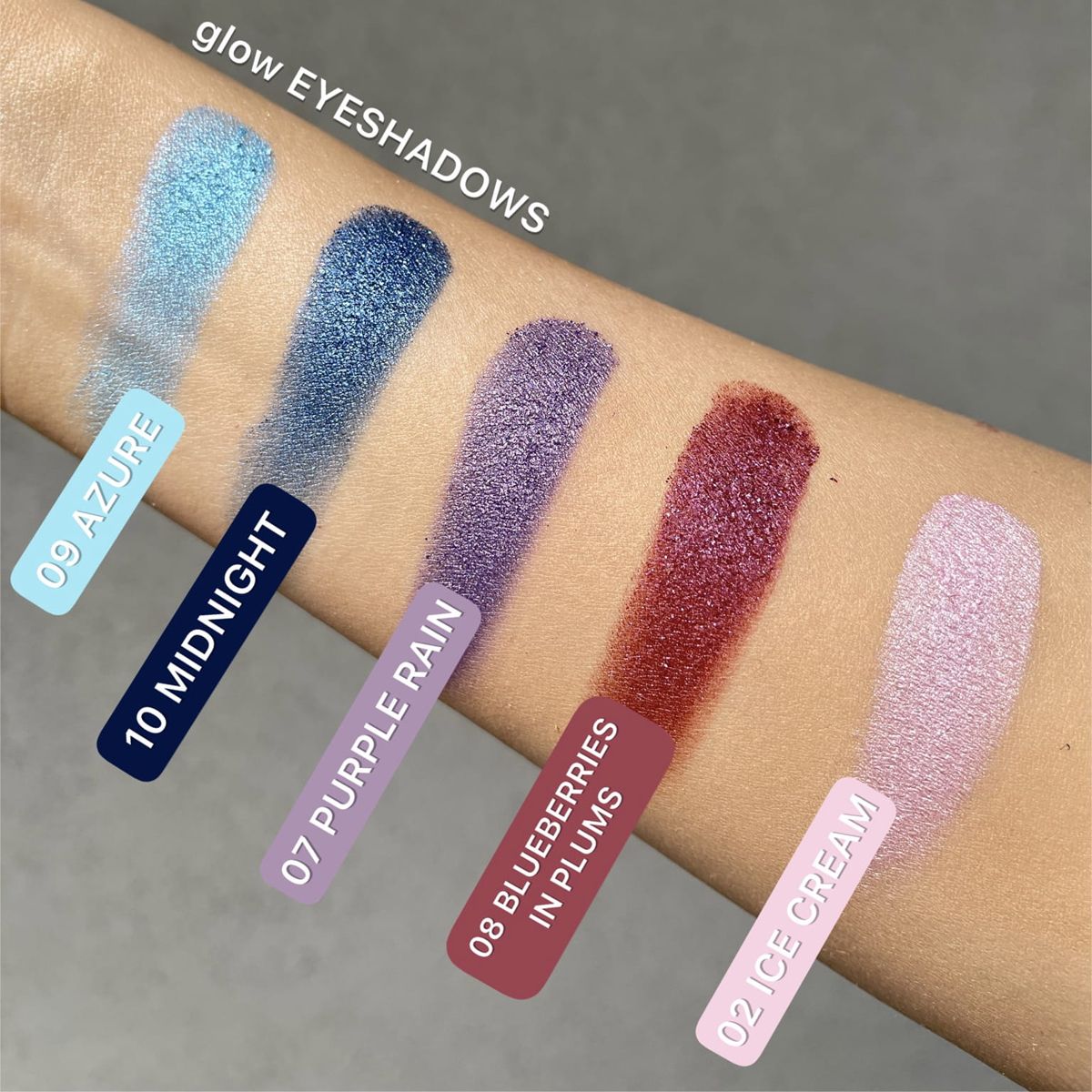 Claresa Claresa Glow Lidschatten 07 Lila Regen
