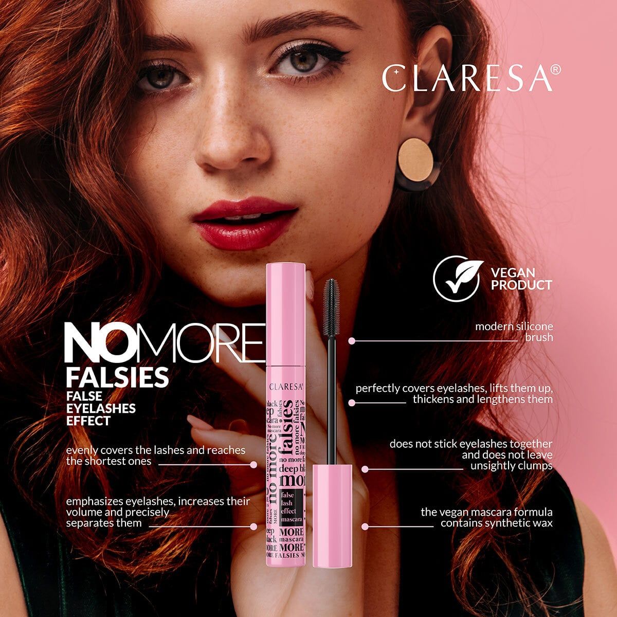 Claresa Claresa Keine Falsies Mascara Deep Black 10ml mehr