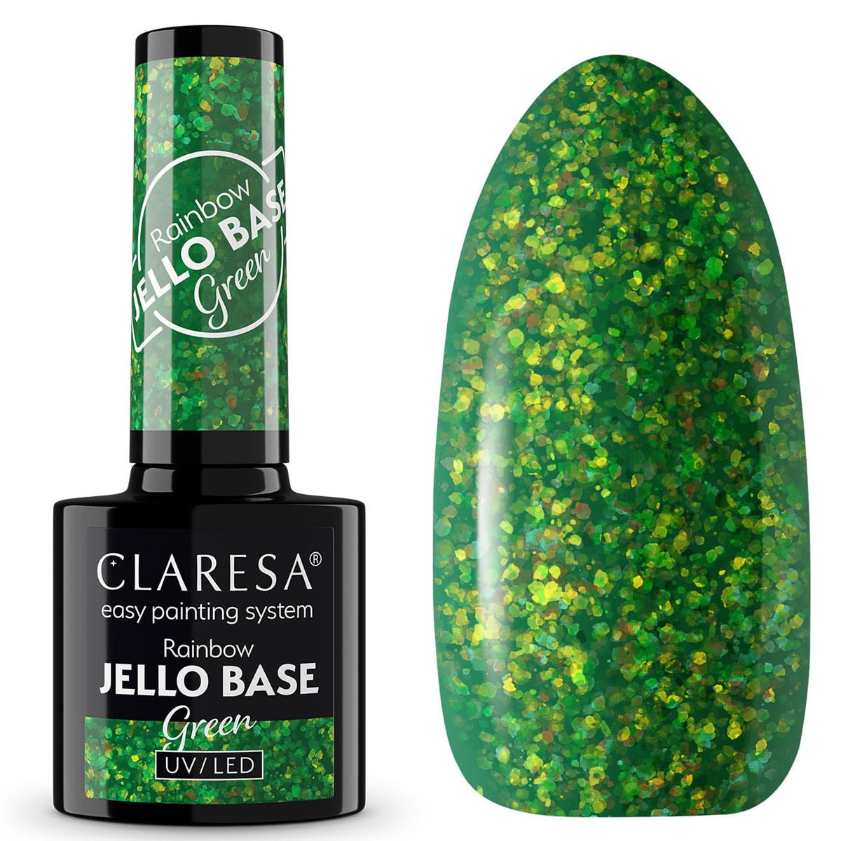 Claresa Claresa Rainbow Jello Basismantel Grün 5ml