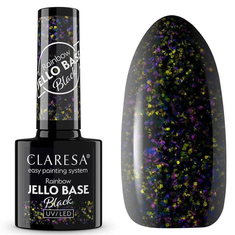 Claresa Claresa Rainbow Jello Basis Mantel schwarz 5ml