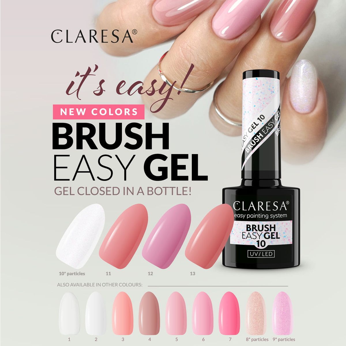 Claresa Claresa Pinsel Easy Gel 11 5ml