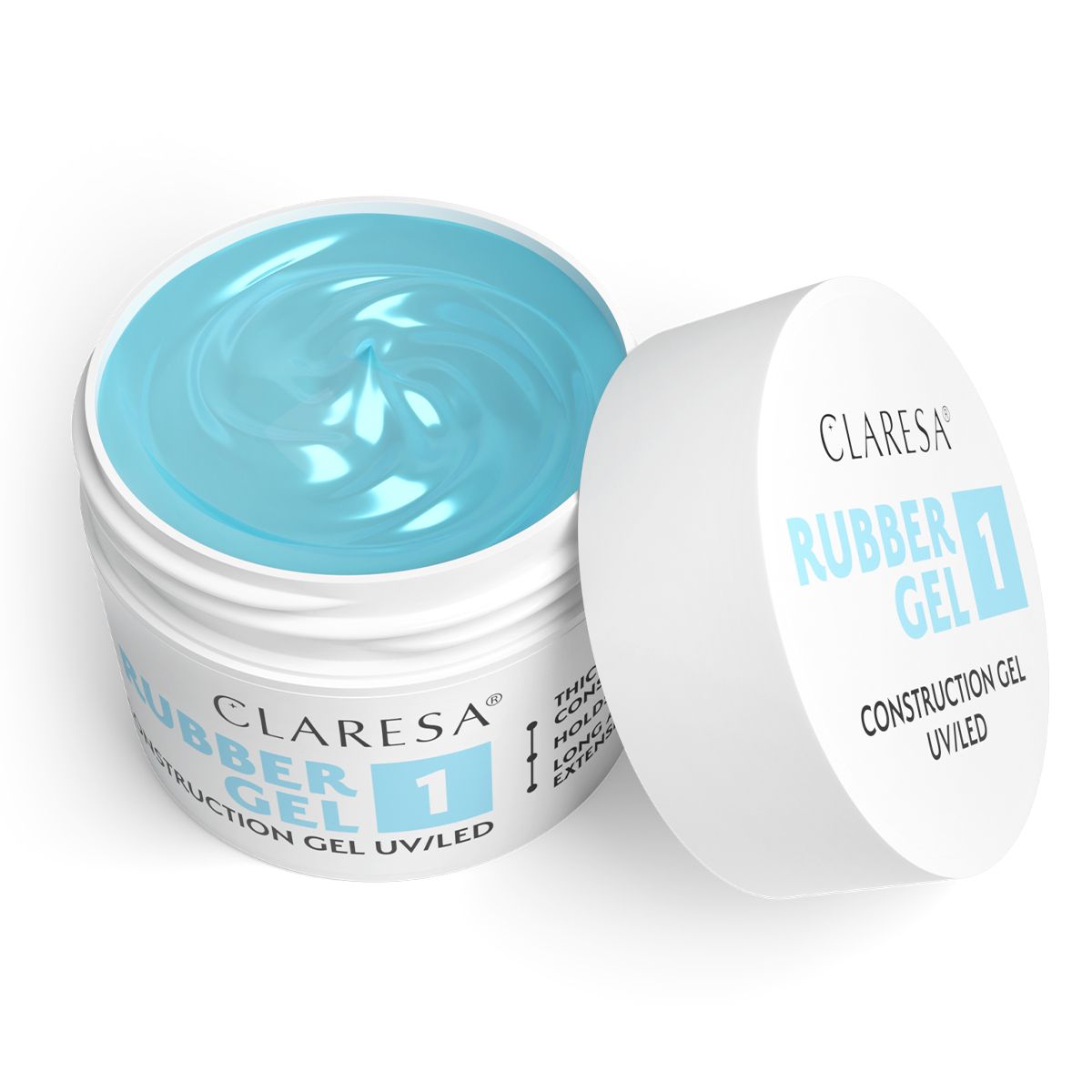 Claresa Claresa Gummi Gel 1 Transparent 90gr.