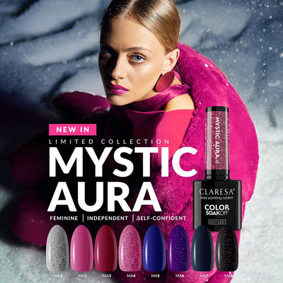 Claresa Claresa UV führte Gellak 5ml Mystic Aura 1