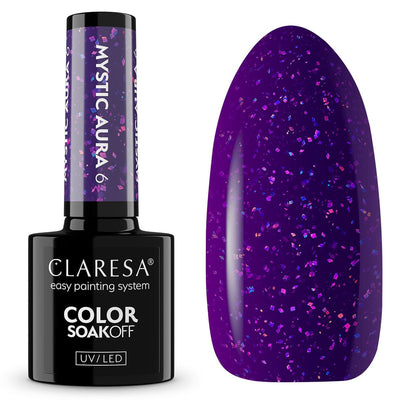 Claresa Claresa UV führte Gellak 5ml Mystic Aura 6