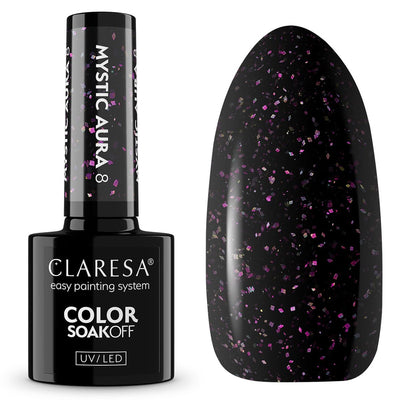 Claresa Claresa UV führte Gellak 5ml Mystic Aura 8