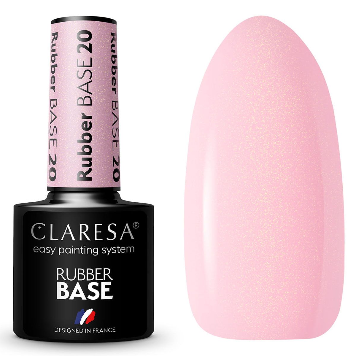 Claresa Gummi-Basislack 5 ml 20