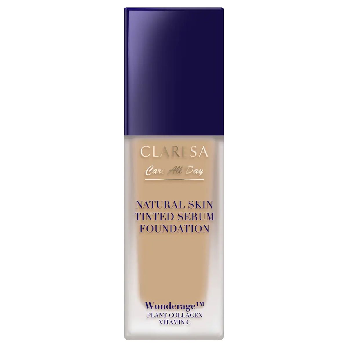 Claresa Natural Skin Tinted Serum Foundation 2wo mittelgroße Olive 32ml