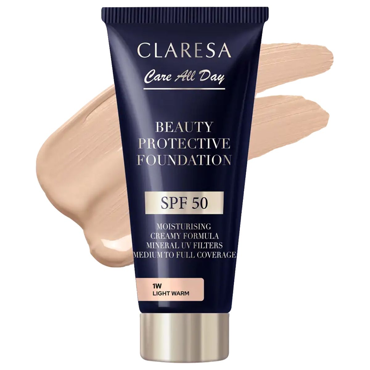 Claresa Beauty Protective Foundation SPF 50 1W leichte 30 ml