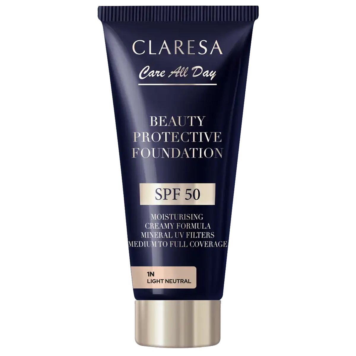 Claresa Beauty Protective Foundation SPF 50 1N Leicht neutral 30ml