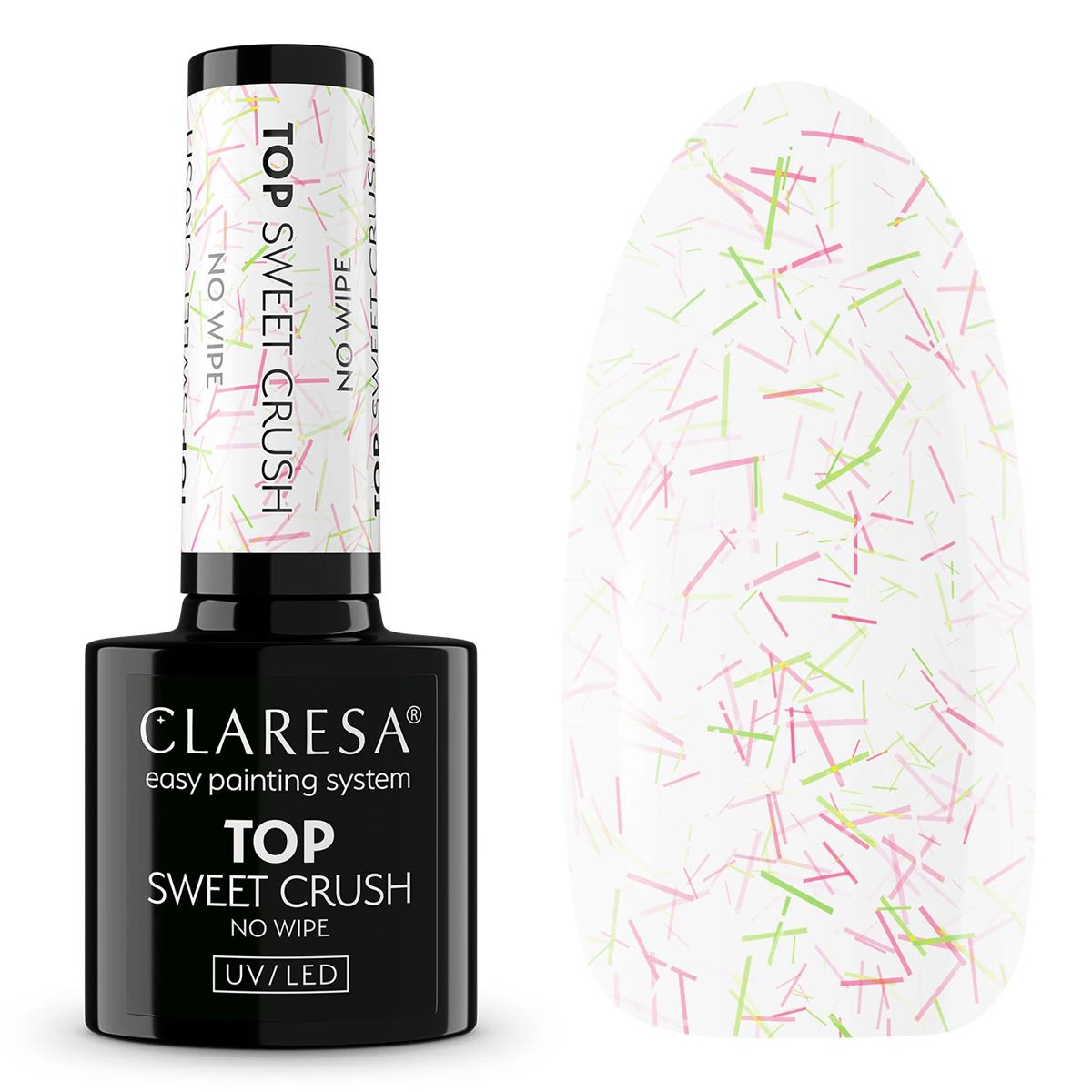 Claresa Decklack kein Wischtisch -Sweet Crush 5ml