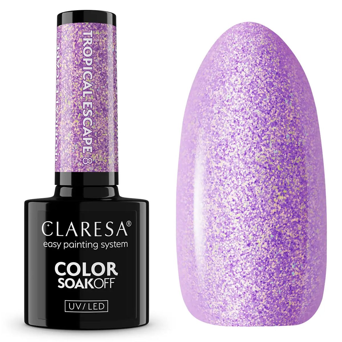 Claresa UV-LED-Gel-Nagellack, 5 ml, Tropical Escape 8