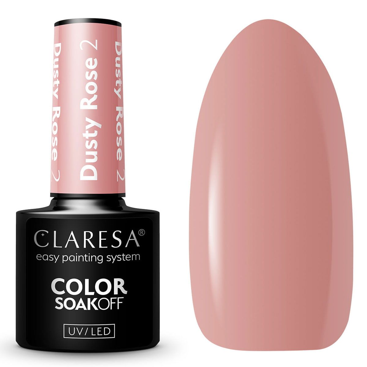 Claresa Claresa UV Led Gellak 5ml Dusty Rose 2