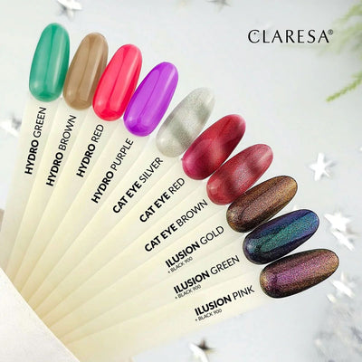 Claresa UV-LED-Gel-Nagellack, 5 ml, Color Alchemy – Illusion Gold
