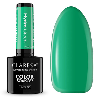 Claresa UV-LED-Gel-Nagellack, 5 ml, Farbalchemie – Hydrogrün