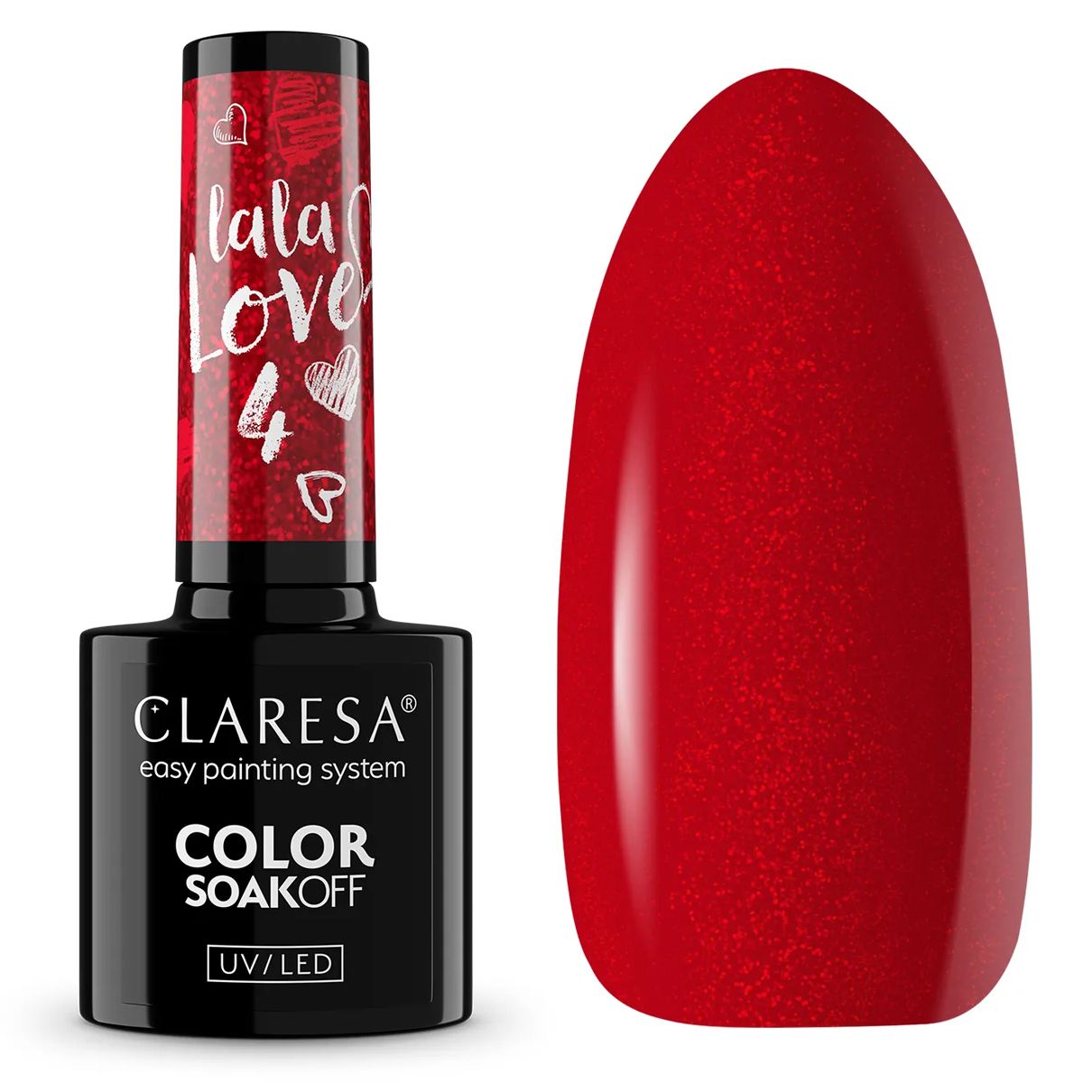 Claresa UV-LED-Gellack 5 ml La La Love 4