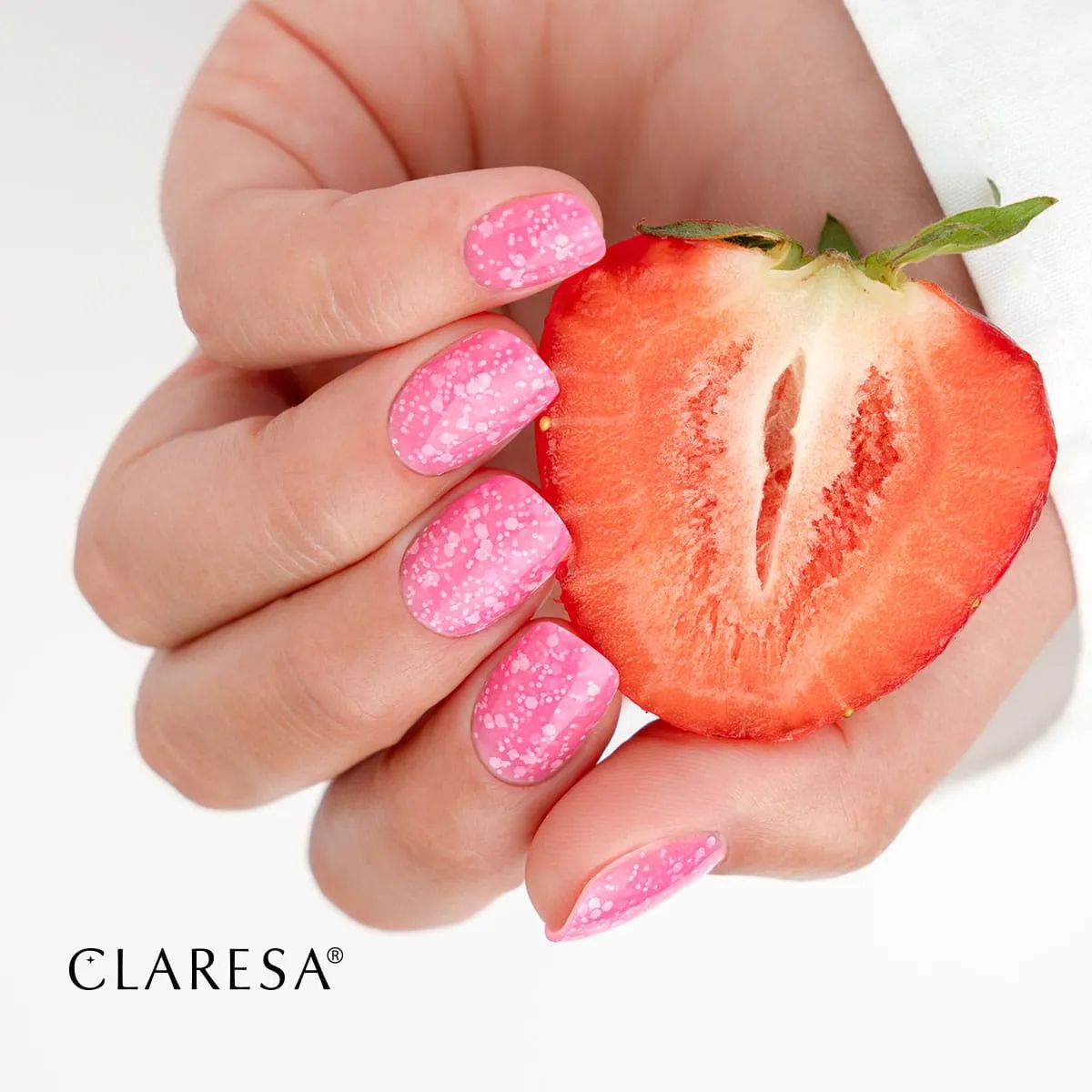 Claresa Bubble Jello Basislack Erdbeere 5 ml