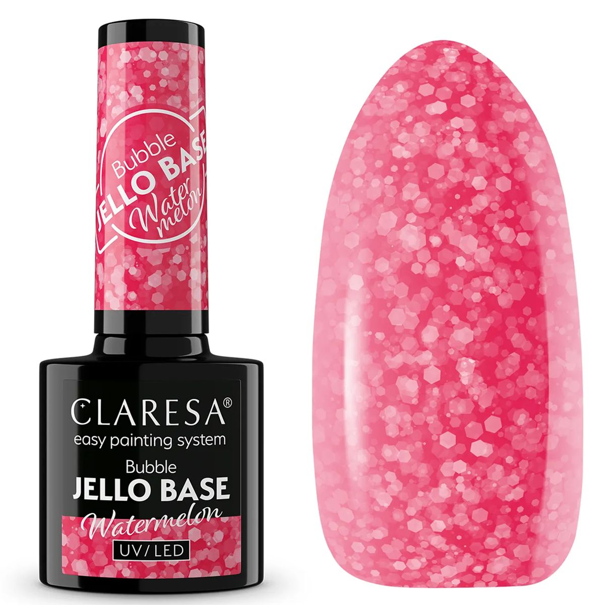 Claresa Bubble Jello Basislack Wassermelone 5 ml