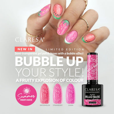 Claresa Bubble Jello Basislack Guave 5 ml