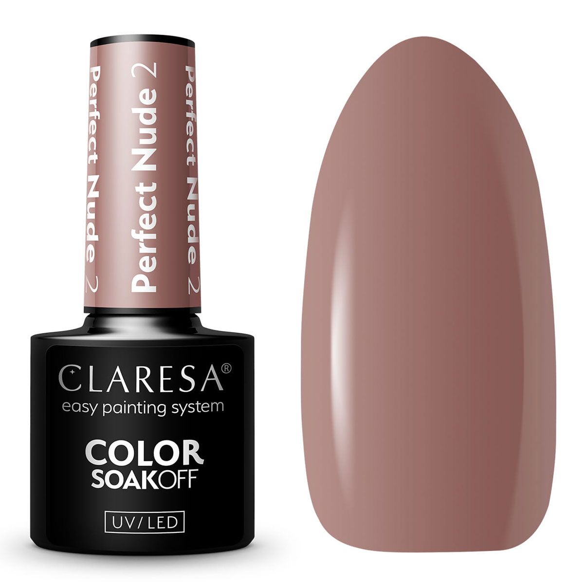 Claresa Claresa UV LED GELLAK 5ML Perfekter Nackt 2