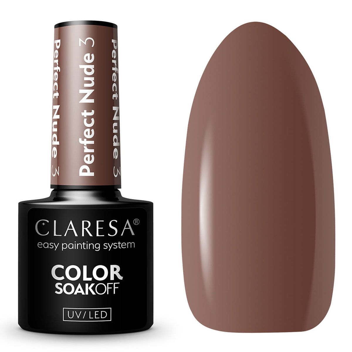 Claresa Claresa UV LED GELLAK 5ML Perfekter Nackt 3