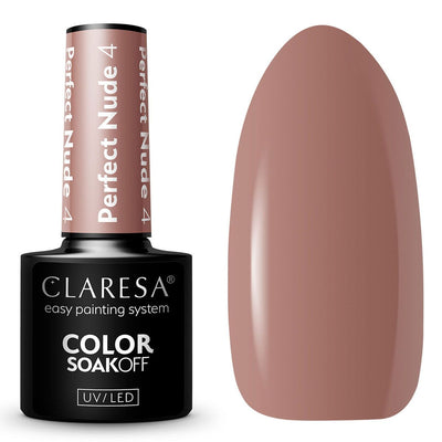 Claresa UV LED GELLAK 5ML perfekter Nackt 4