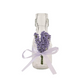 Clayre Eef Flaschenglas Lavendel ø6x13cm