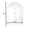 Clayre Eef Clayre EEF Stolp 6GL3548 Transparent 23x22 cm