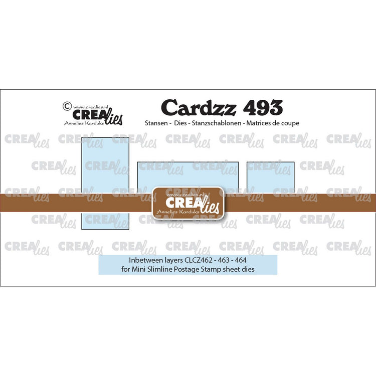 Crealies • Cardzz sterben 3x Zwischenschicht für clcz462, clcz463 clcz464