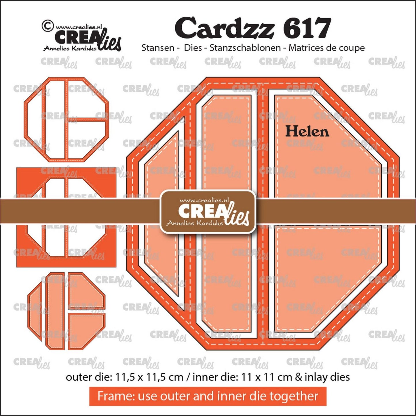 Crealies • Cardzz Frame Inlay Heal