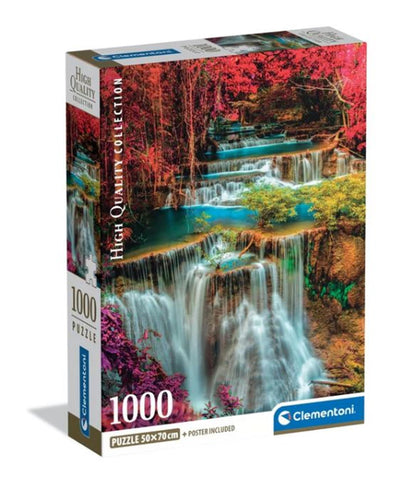 Clementoni Puzzle 1000 Teile thailändische Wasserfälle