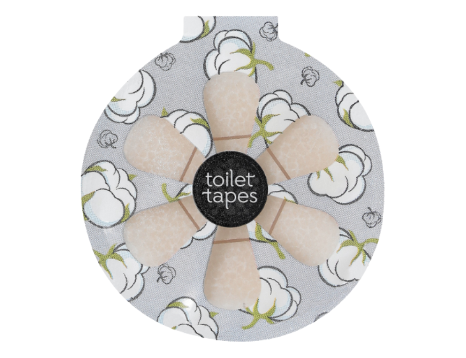 Toilettenbänder Toilettenband WC Block sauber Baumwolle