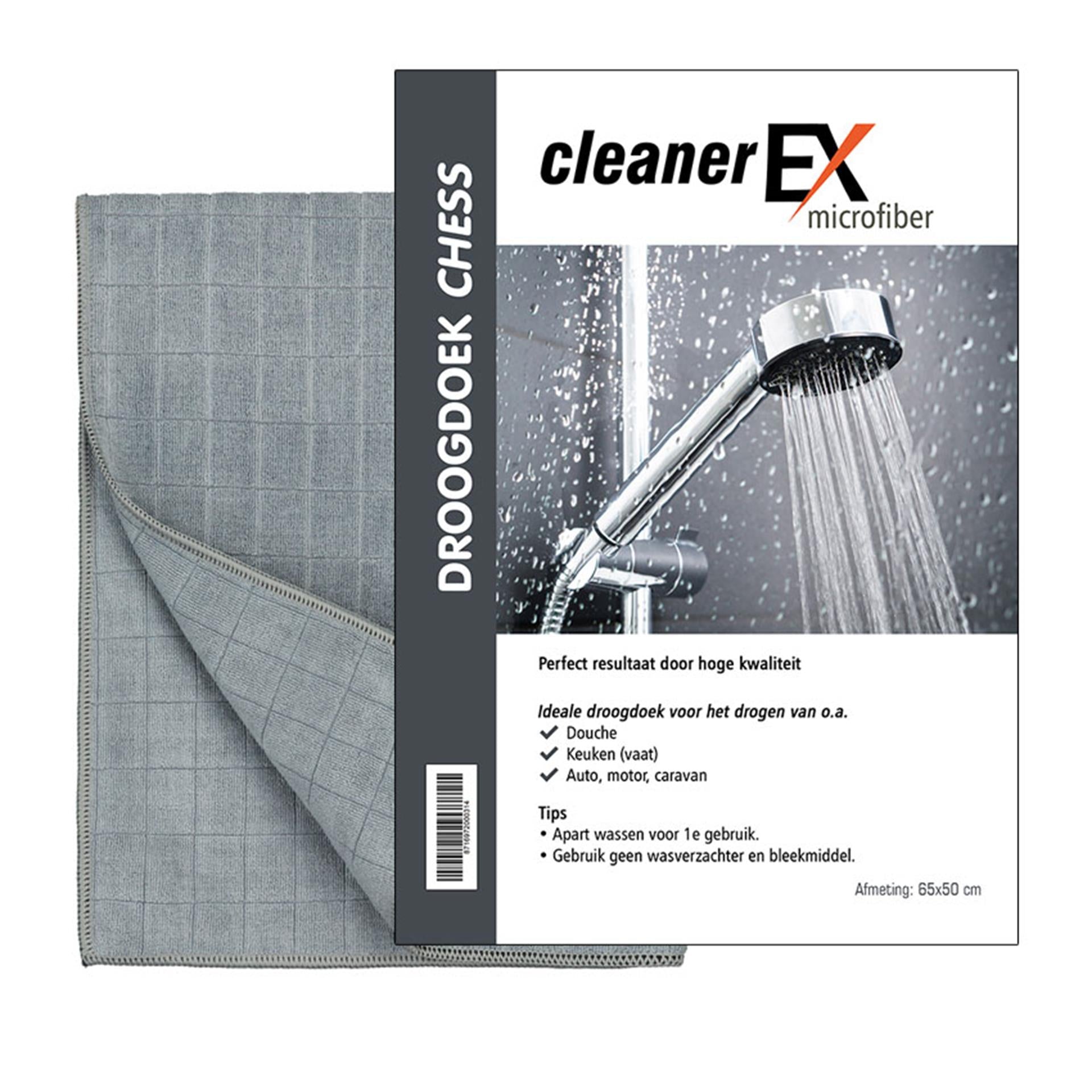 Cleanerex Mikrofaser-Trockentuch 65x50cm