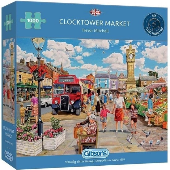 Gibsons Gibsons Puzzle Clocktower Market 1000 Stück