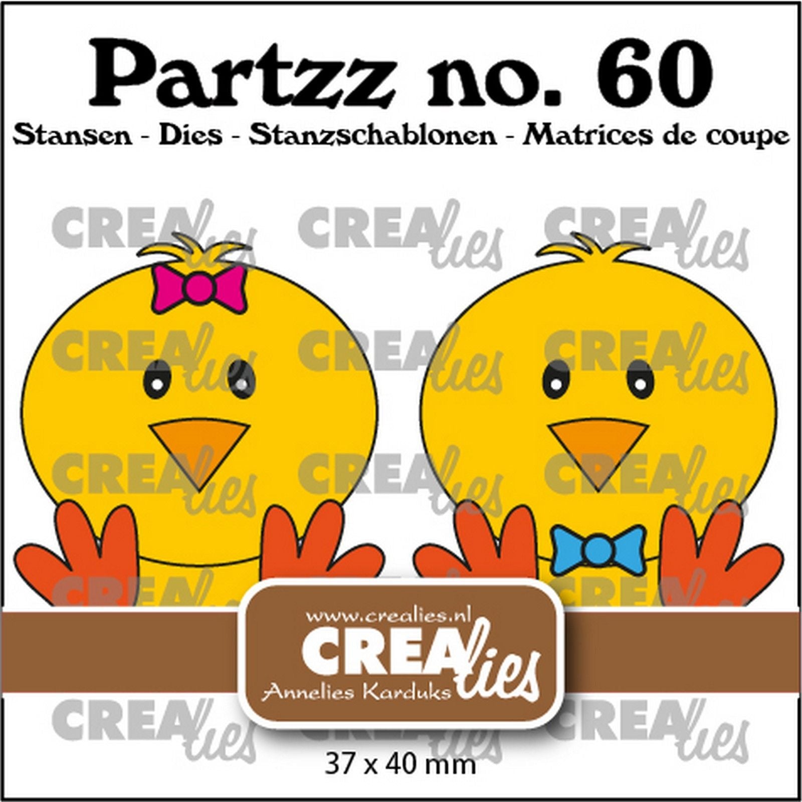 Crealies • Partzz-Schneidform-Küken