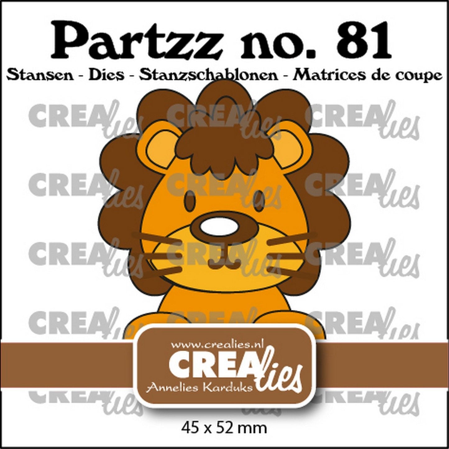 Crealies • partzz Löwe