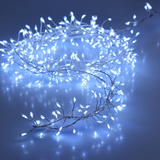 Clusterdraht weiß 480 LEDs 480cm - afbeelding 2