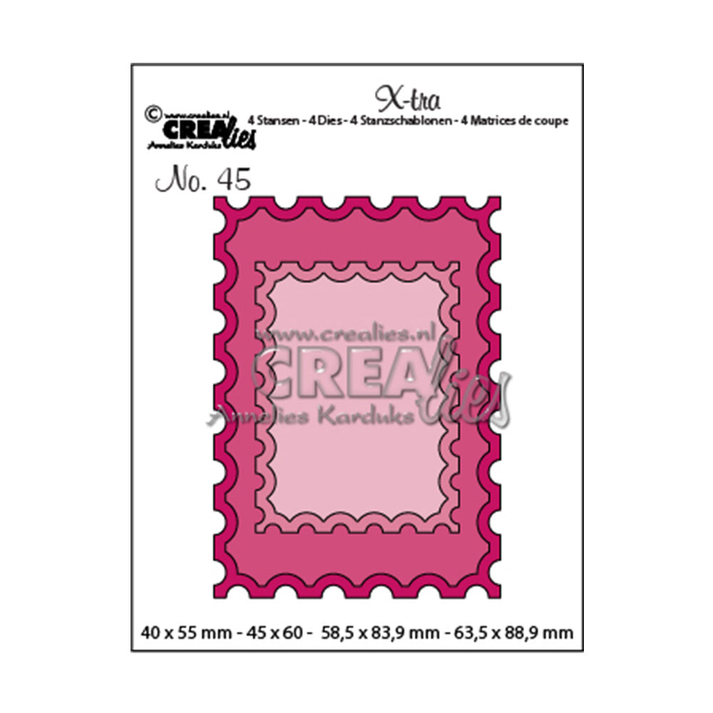 Crealies • Xtra-ATC-Stempel + kleiner Stempel