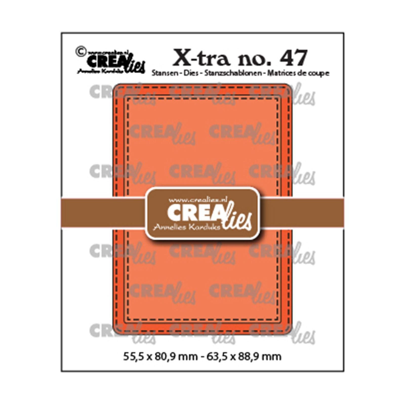 Crealies • Xtra stirbt bei der Steppstichlinie