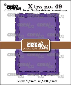Crealies • Xtra-Stanzformen mit rohen Kanten
