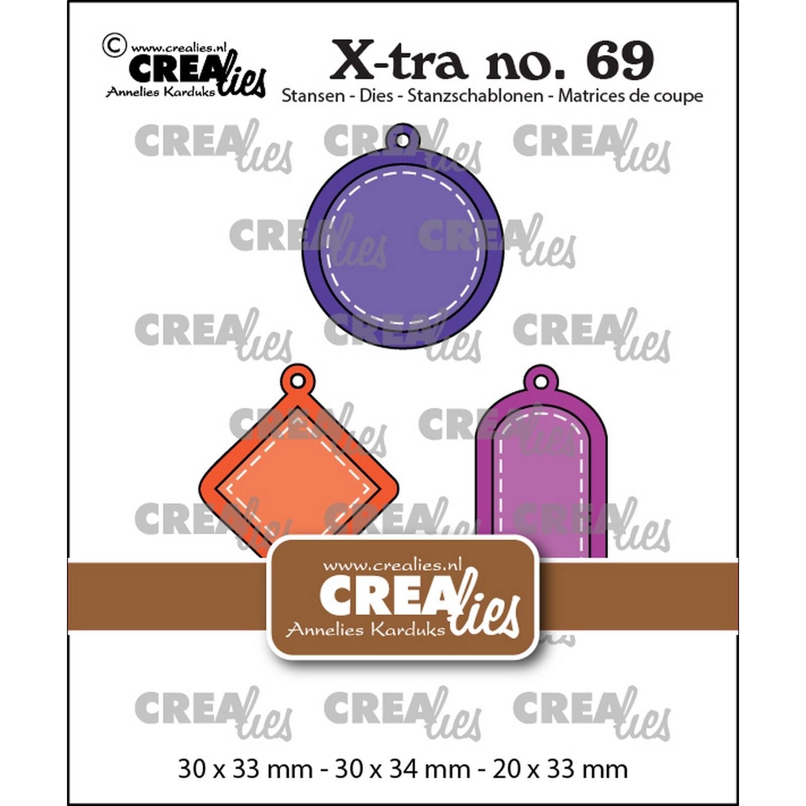 Crealies • Xtra-Charms-Set a