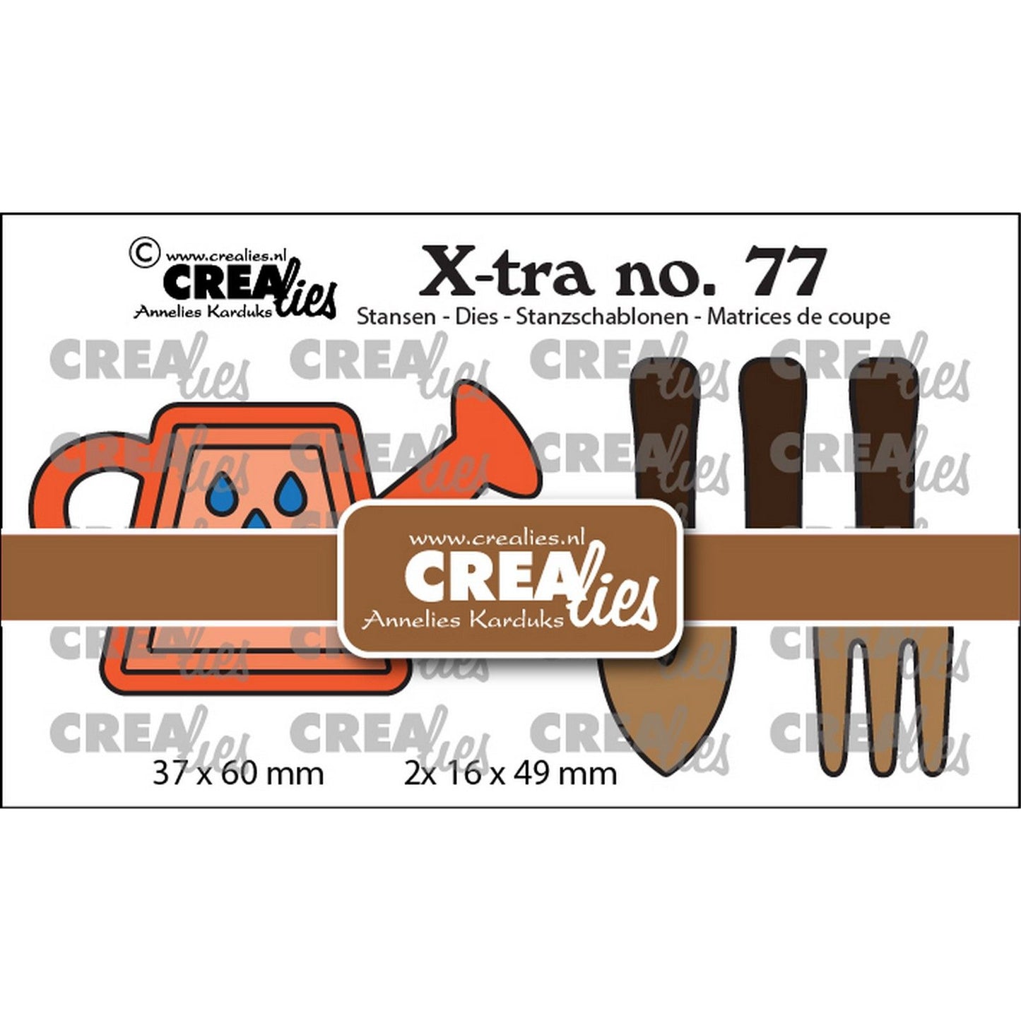 Crealies • Xtra-Gießkanne, Gartengeräte