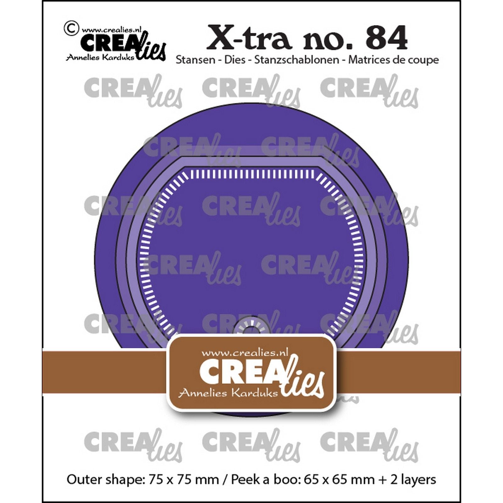 Crealies • Extra-Peek-a-Boo-Kreis