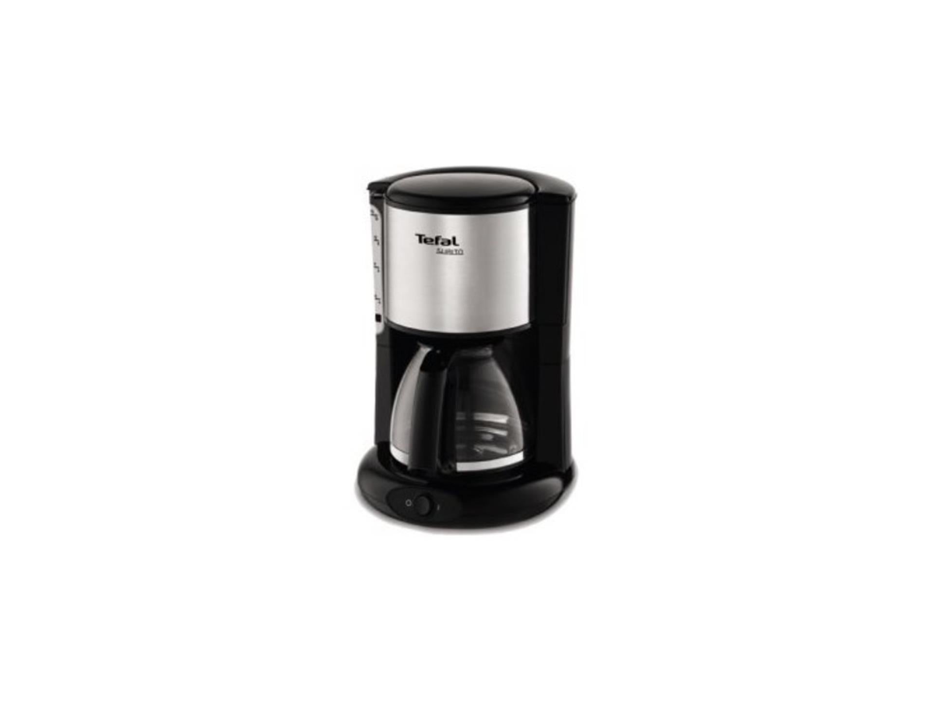 Tefal Filterkaffeemaschine Subito Edelstahl schwarz