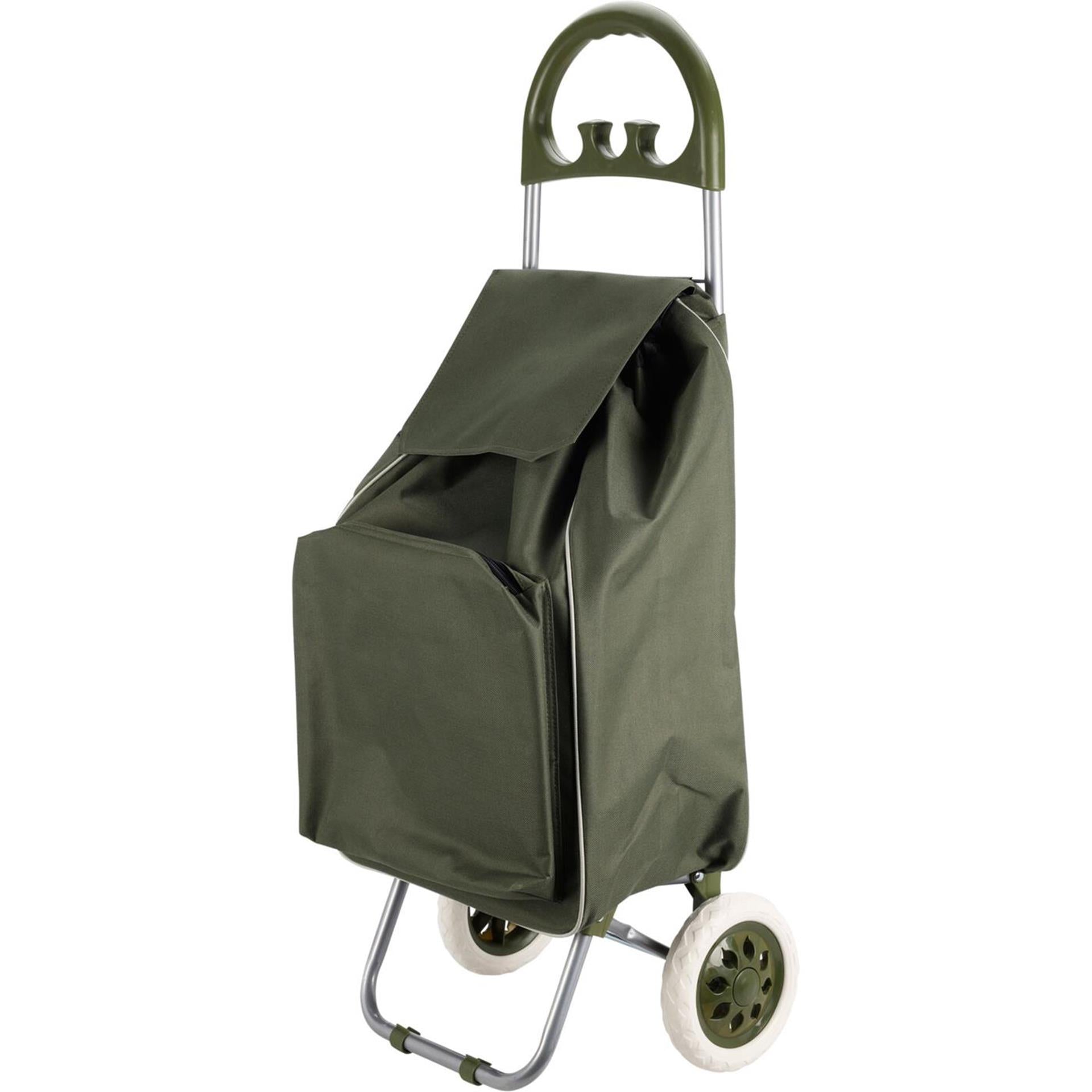 Ausgezeichneter Einkaufswagen für Haushaltswaren, 40 l, grün
