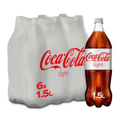 Coca-Cola Light-Kappe (6x 1,5 Liter)